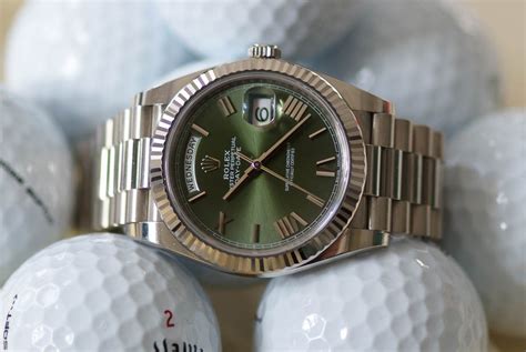 masters green or rolex green which first|Rolex masters watch.